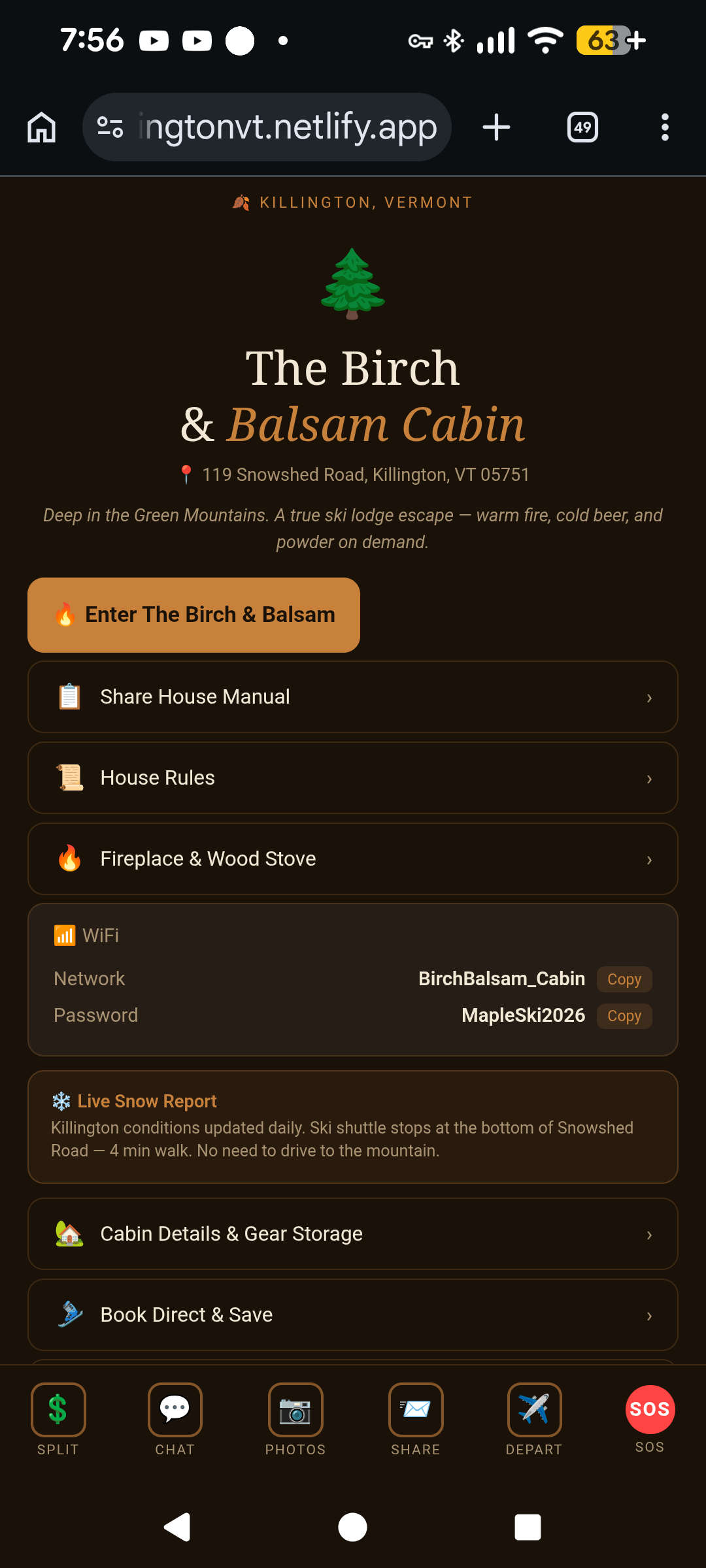 Birch & Balsam Cabin preview