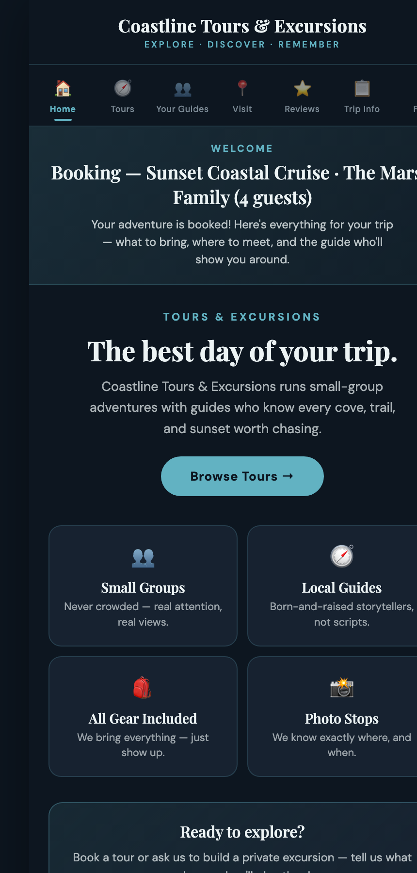 Coastline Tours & Charters preview