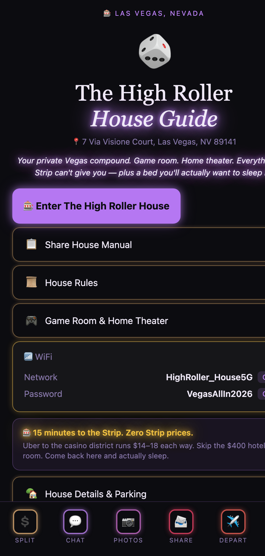 The High Roller House