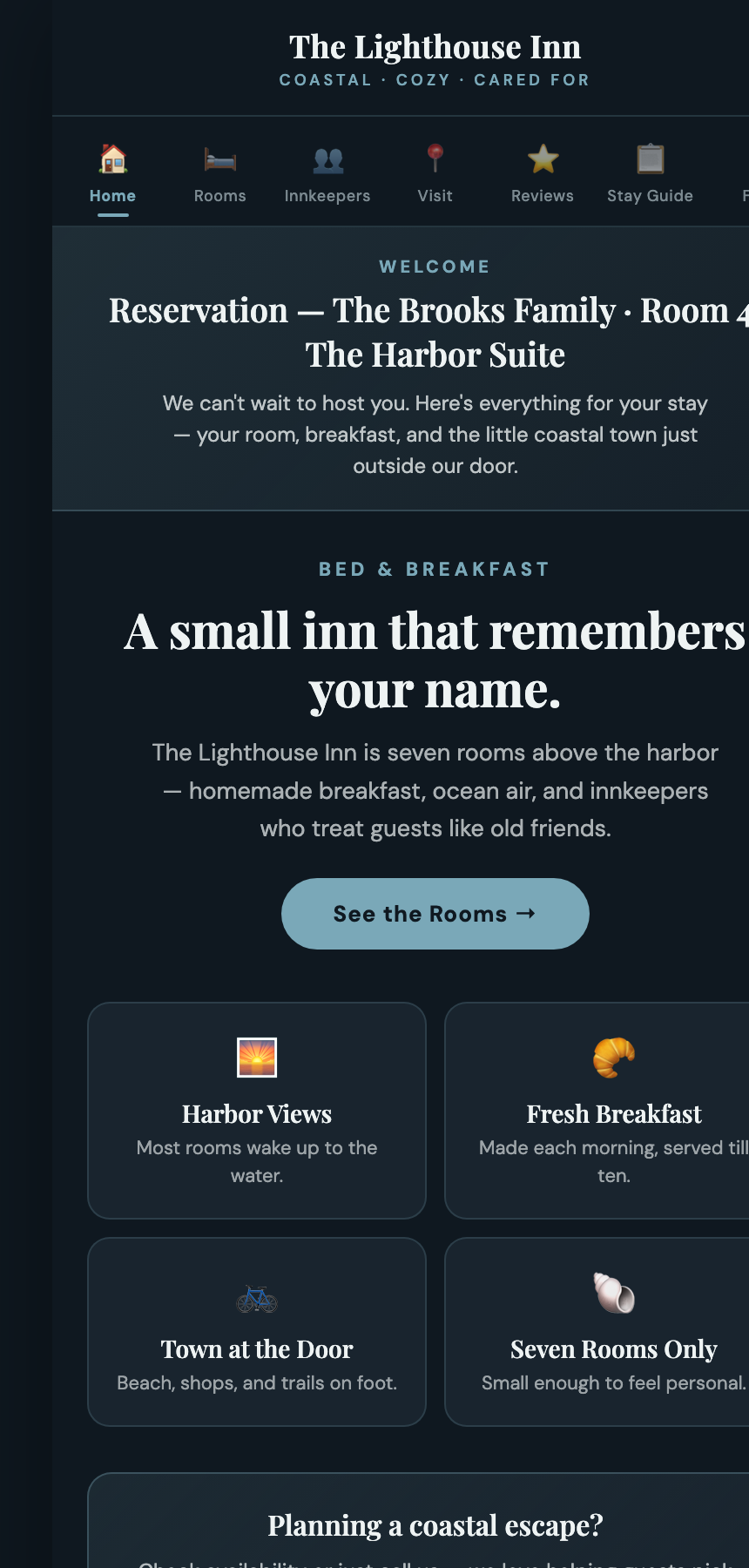 The Lighthouse Inn preview