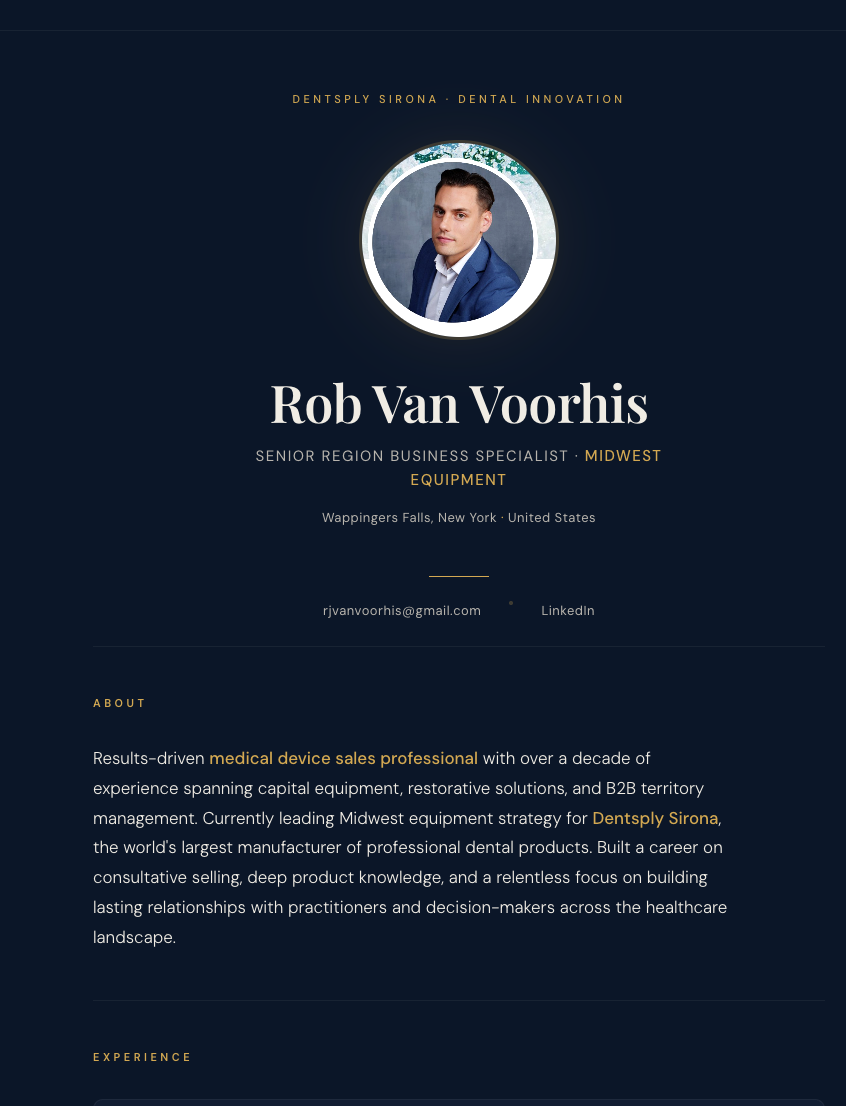 Rob Van Voorhis preview